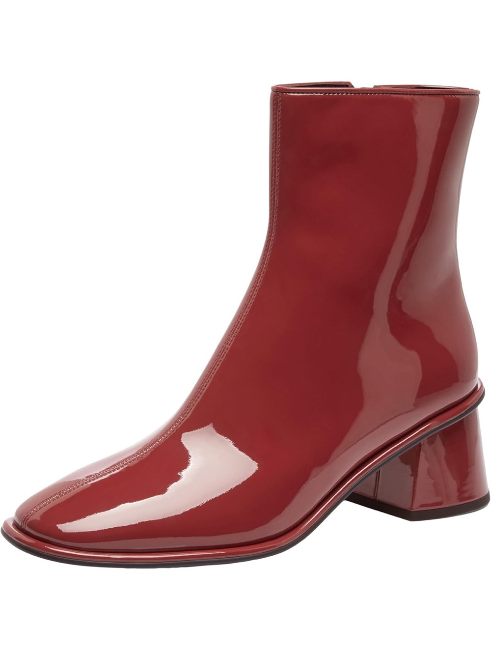 COACH womens Gigi Patent Leather Bootie - Picture 1 of 16